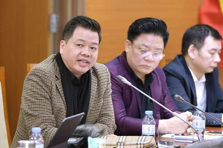 NSƯT Đăng Dương hát trong chương trình nghệ thuật đặc biệt chào mừng Đại hội XIV