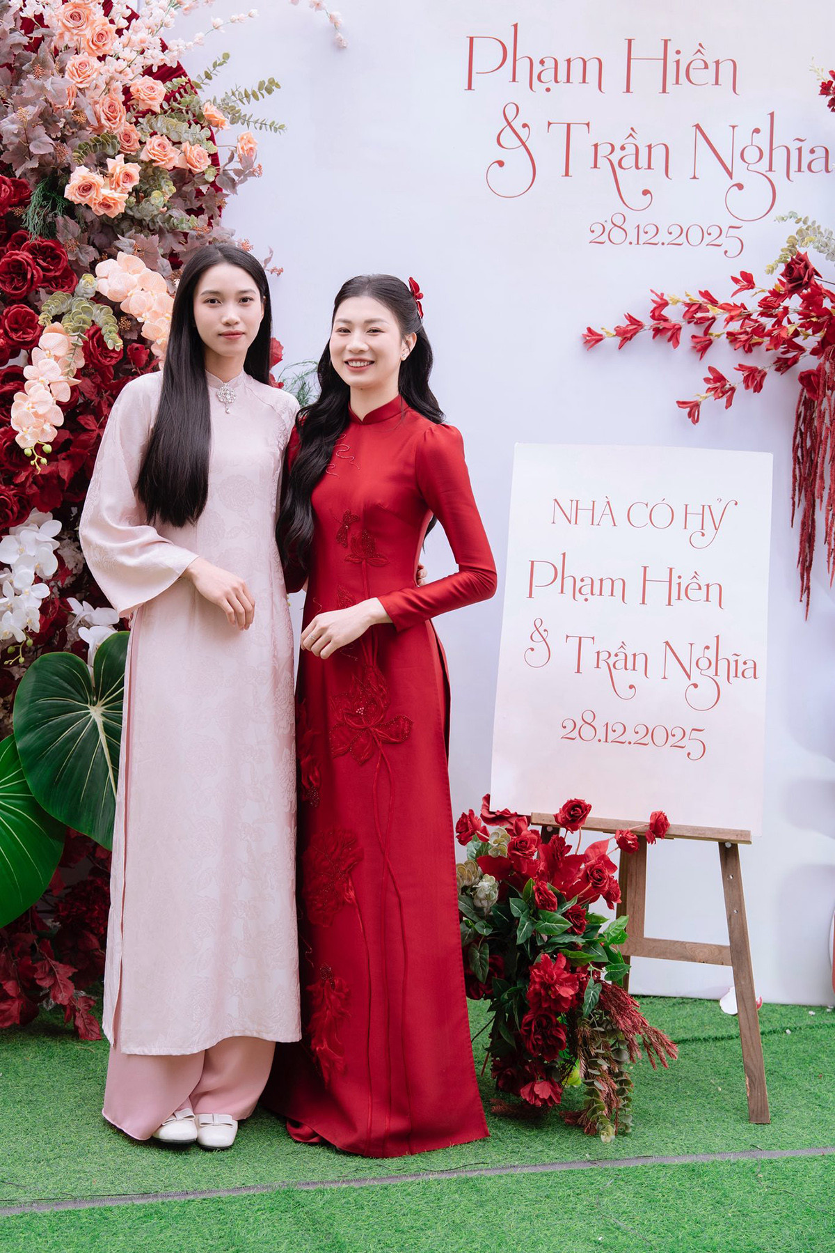 Bích Tuyền và dàn sao bóng chuyền dự đám cưới của Phạm Hiền pham thi hien cuoi 9.jpg