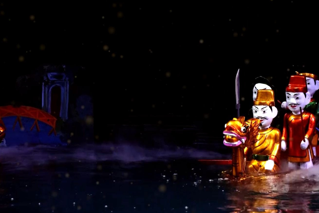 Độc đáo rối nước nơi làng quê Việt Nam