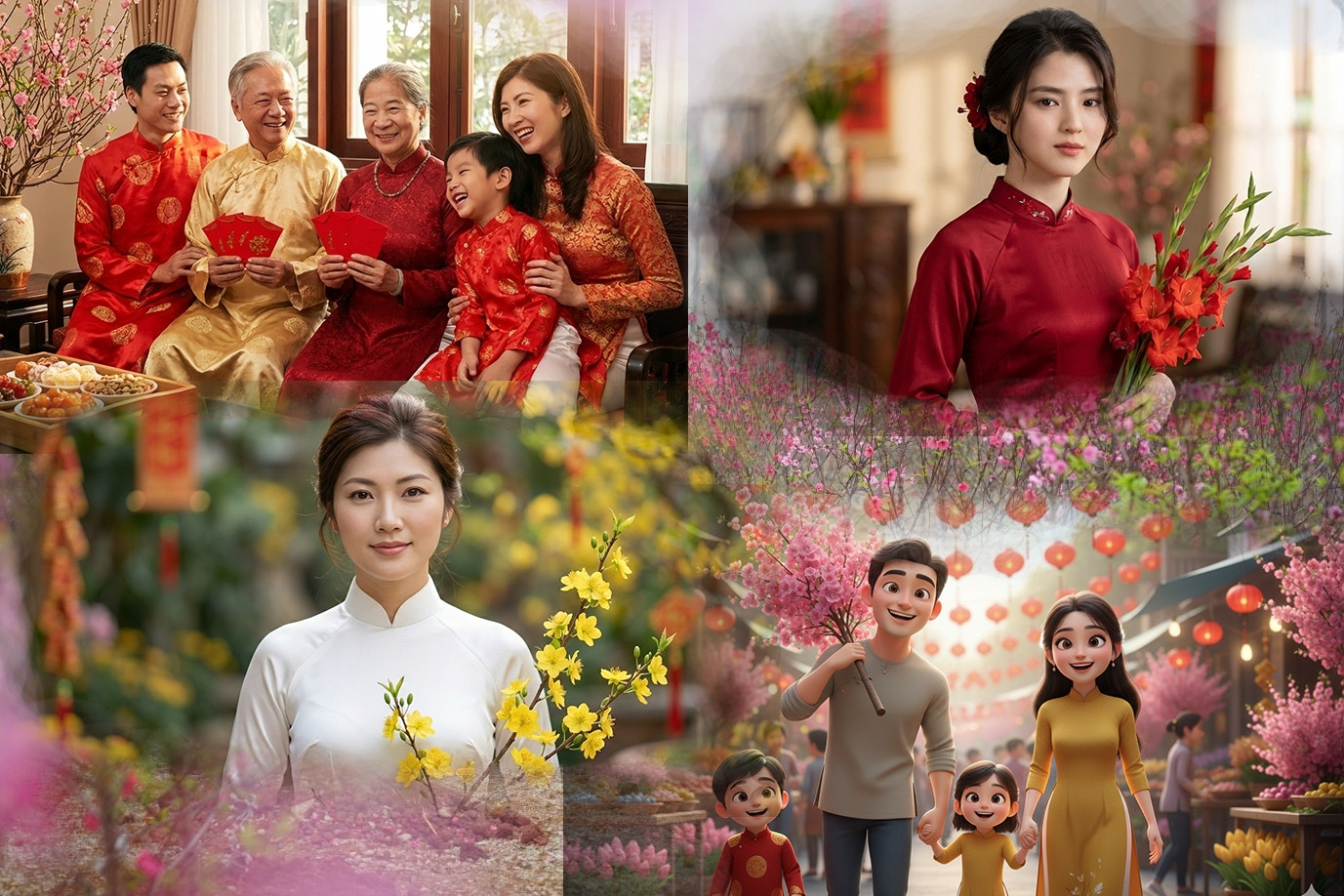 Hướng dẫn cách tạo ảnh Tết bằng AI cực đẹp năm 2026