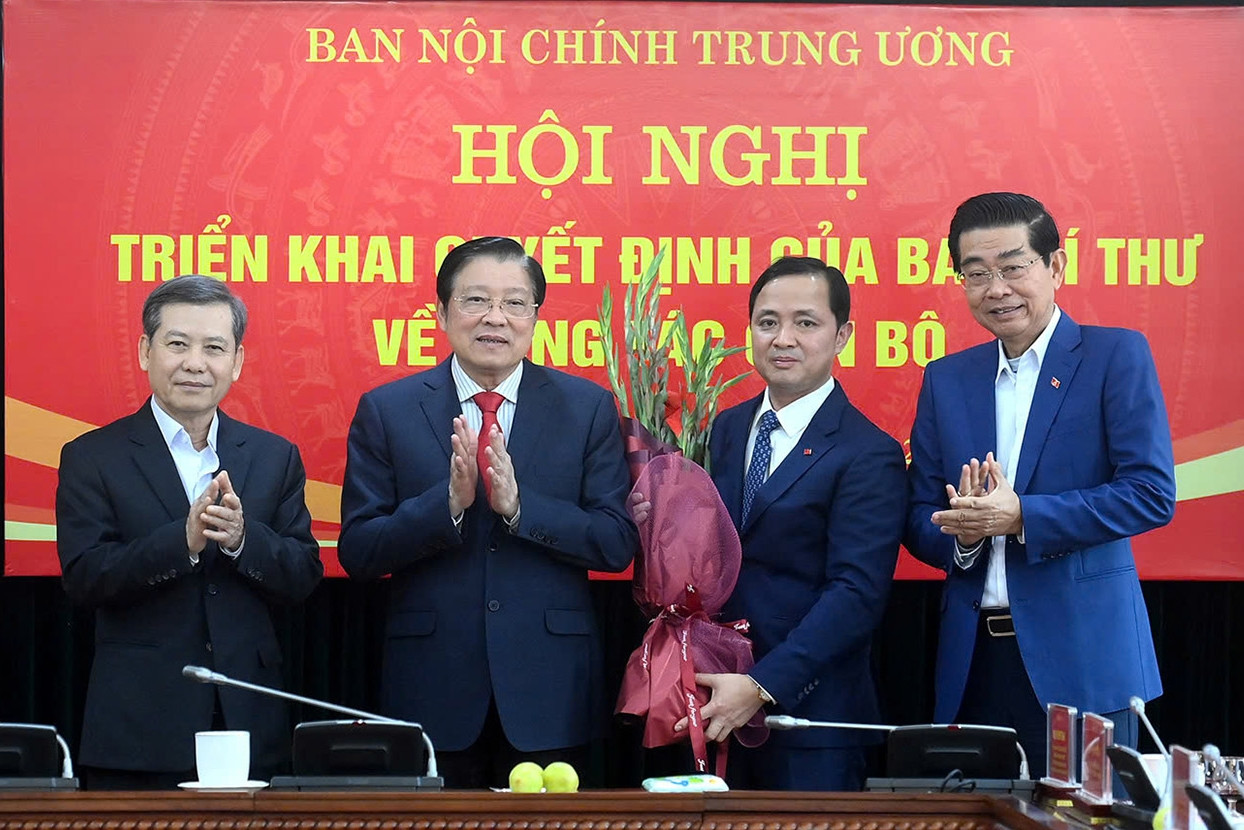 Ông Nguyễn Xuân Trường giữ chức Phó trưởng Ban Nội chính Trung ương