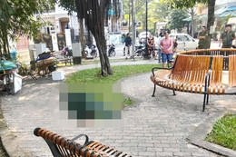 Phát hiện thi thể nam thanh niên trong công viên ở TPHCM
