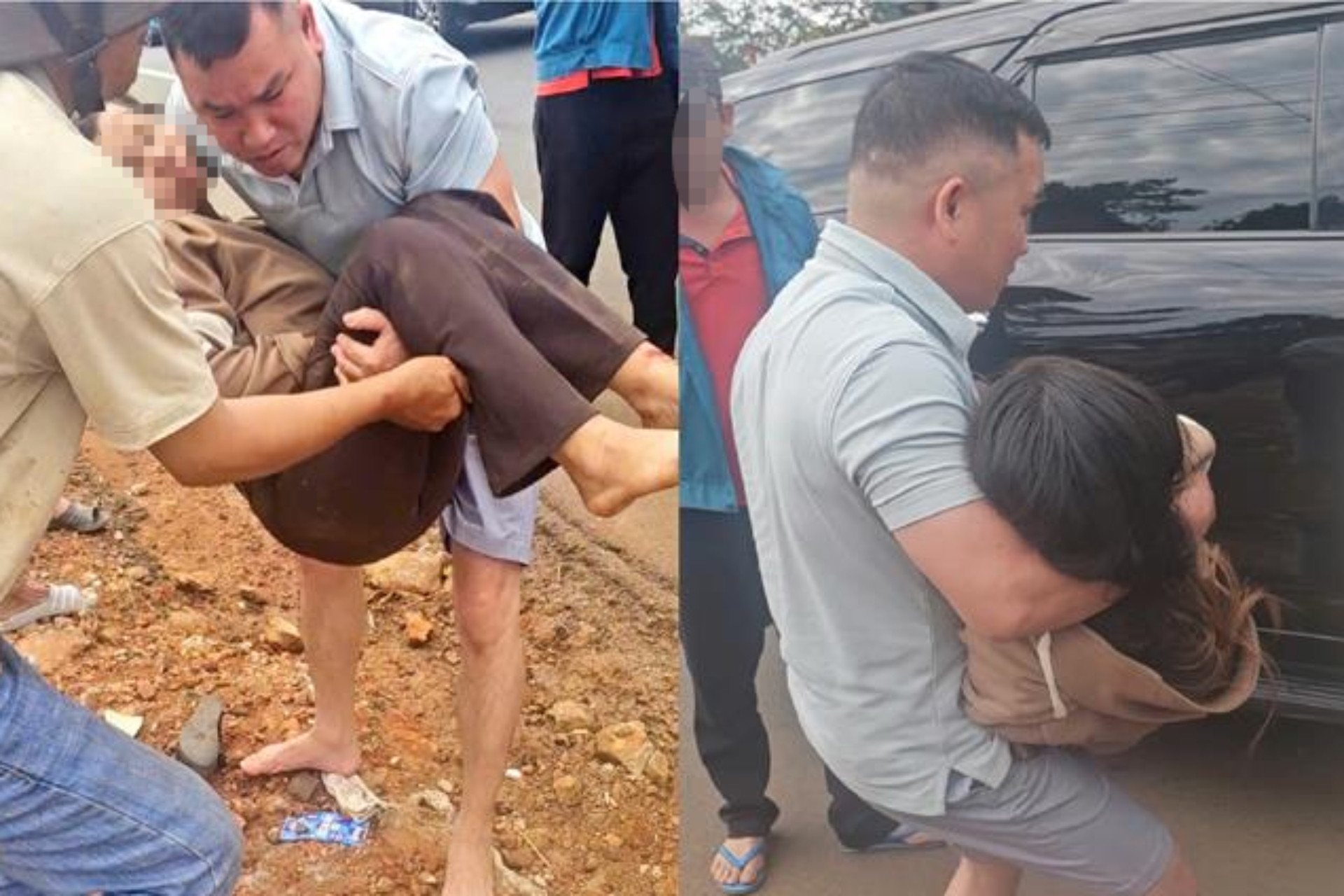 Trên đường công tác, hai bác sĩ pháp y kịp thời cứu người phụ nữ bất tỉnh