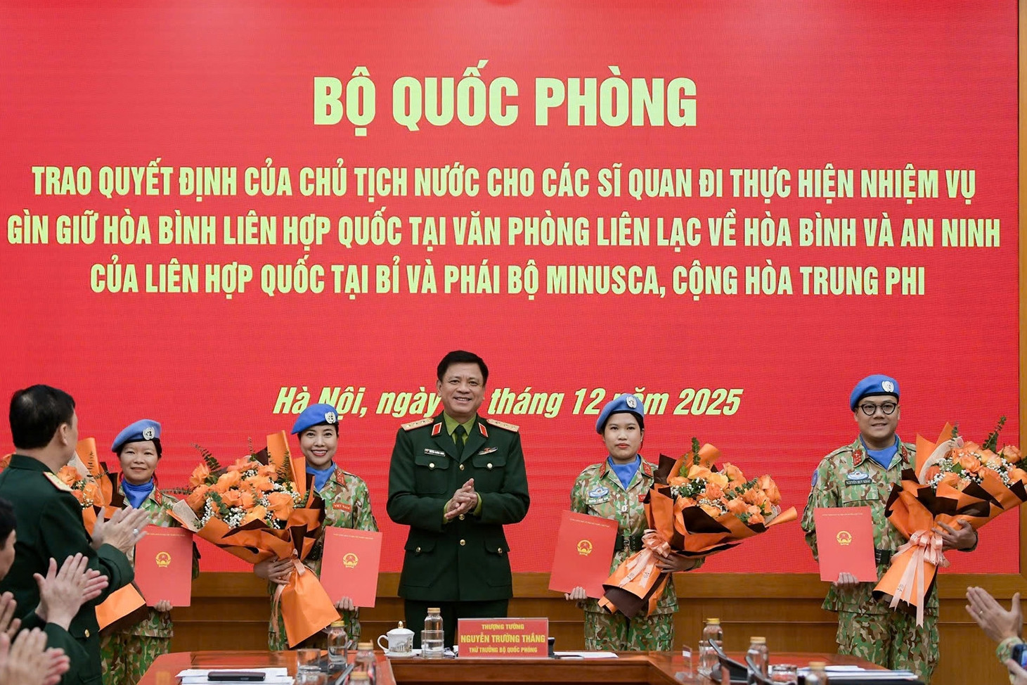 Việt Nam lần đầu có nữ sĩ quan trúng tuyển vào vị trí tại Văn phòng Liên Hợp Quốc