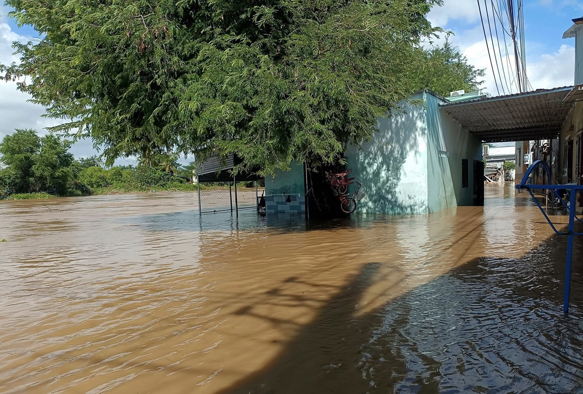 Lũ đổ về nhanh gây ngập sâu, chủ tịch phường ra lệnh “khẩn cấp” với 1.300 dân.jpg