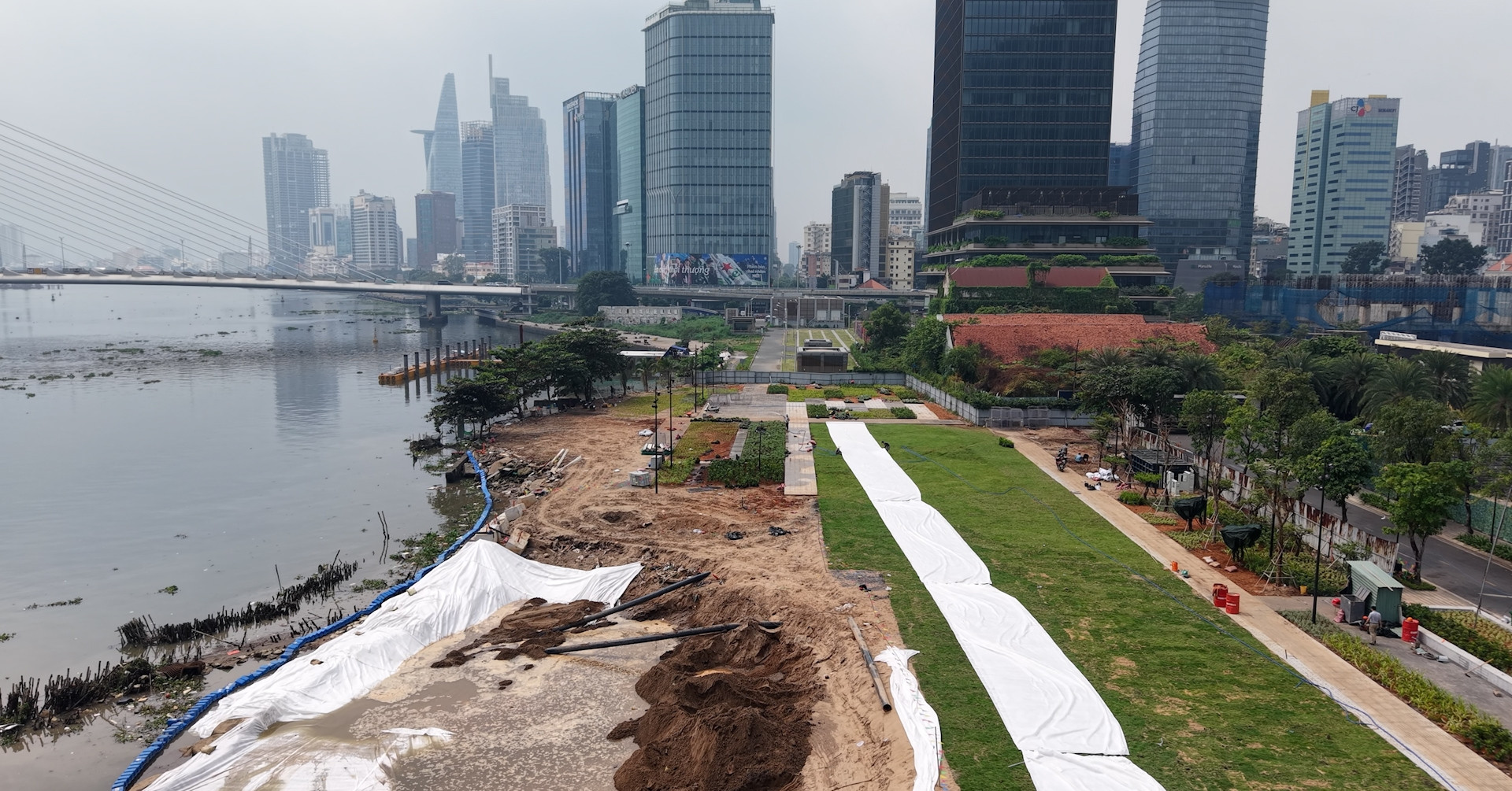 Người dân trông chờ diện mạo mới của công viên Ba Son ven sông Sài Gòn