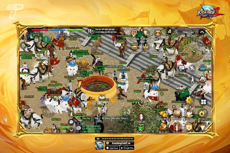 S19: Phục Long khai mở đầy sôi động tại Kiếm Hiệp Tình 2 Mobile