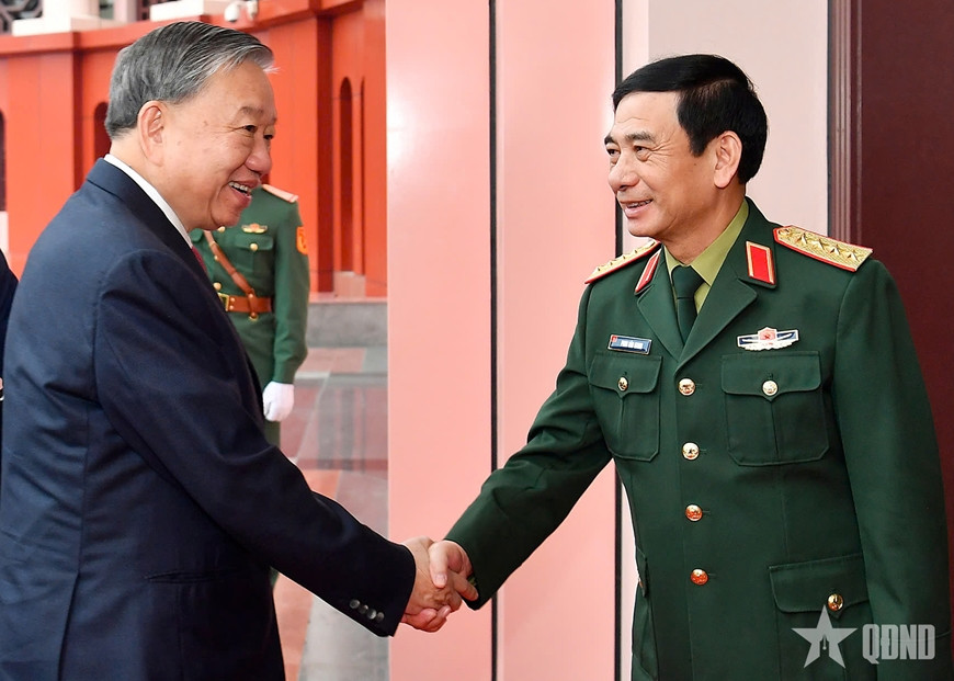 Tổng Bí thư Tô Lâm, Bí thư Quân ủy Trung ương chủ trì Hội nghị Quân ủy Trung ương lần thứ mười lăm