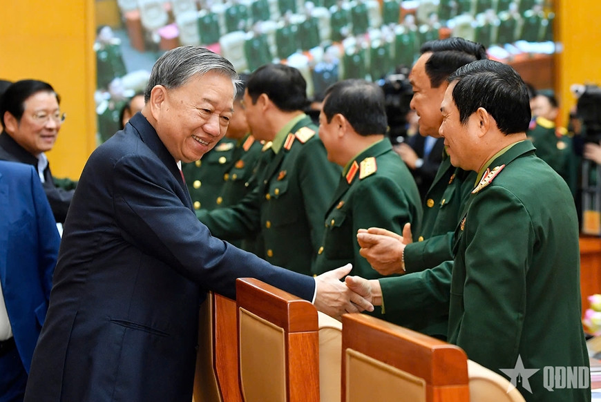 Tổng Bí thư Tô Lâm, Bí thư Quân ủy Trung ương chủ trì Hội nghị Quân ủy Trung ương lần thứ mười lăm