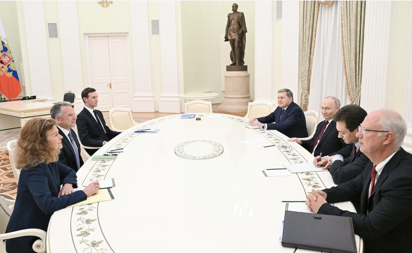 Mỹ Nga đàm phán hòa bình. Ảnh: Kremlin.ru