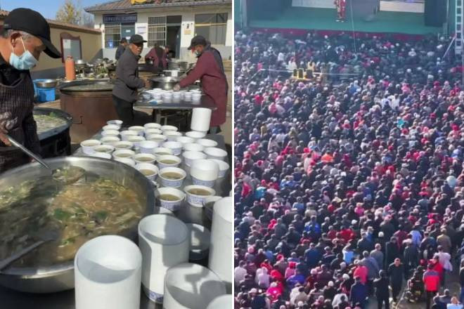 Giỗ mẹ 20 năm, con trai mời cả làng xem kinh kịch, ăn miễn phí trong 3 ngày