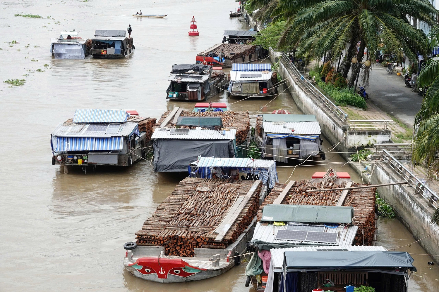 Khu chợ đặc biệt ở miền Tây, hàng chục ghe cập bến chỉ bán 1 mặt hàng