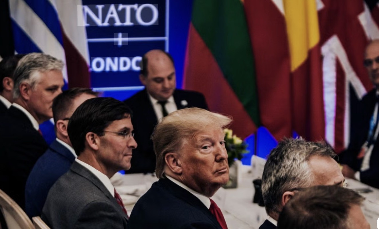 Mỹ - NATO. Ảnh: Georgetown Journal