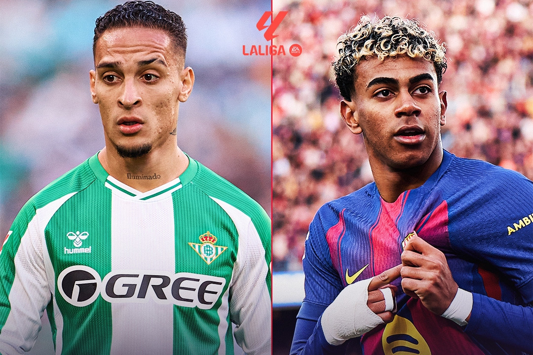 Nhận định bóng đá Betis vs Barca: Antony đấu Lamine Yamal