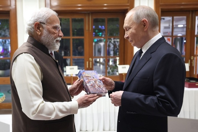 Những món quà đặc biệt Thủ tướng Ấn Độ dành tặng Tổng thống Putin