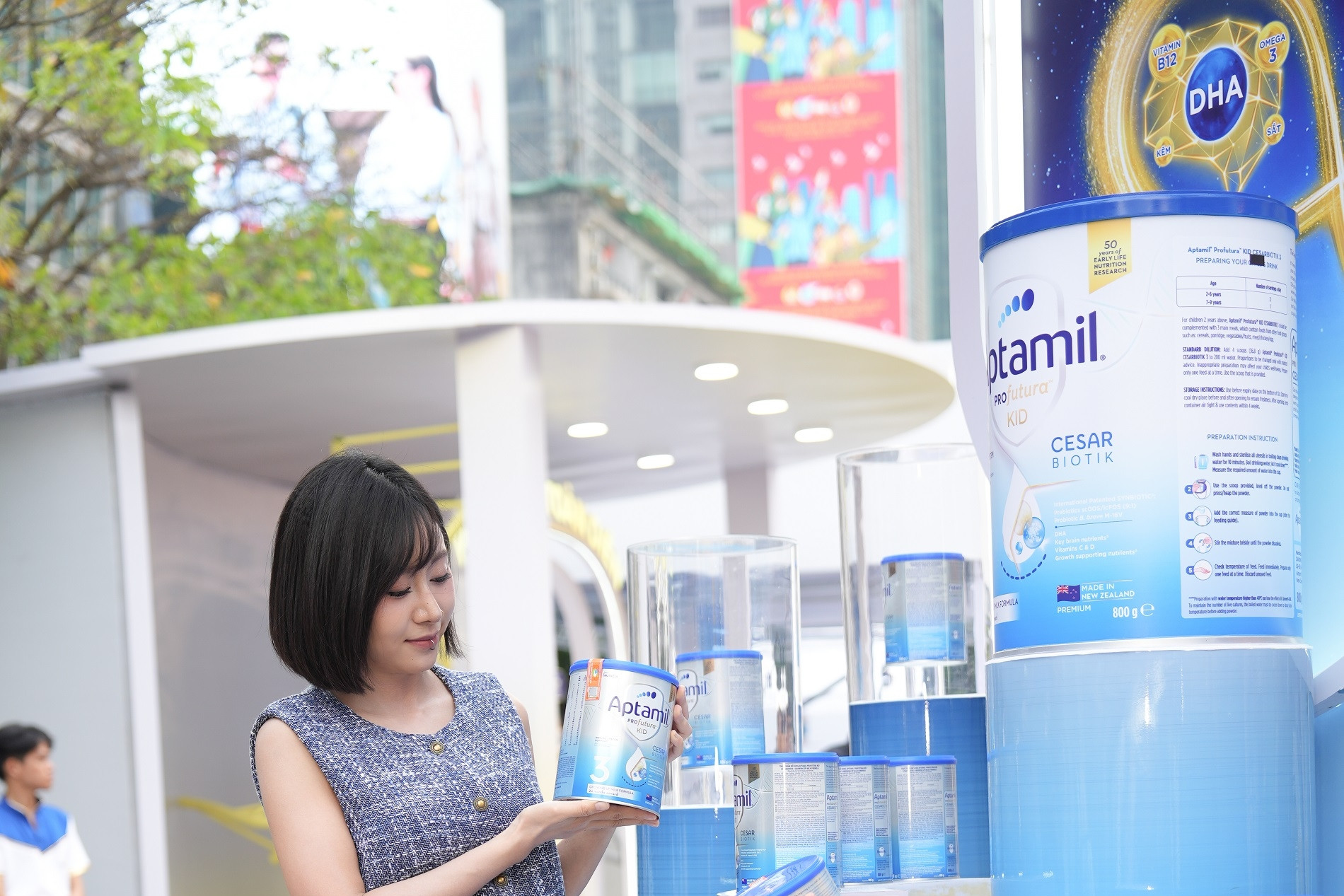 Trải nghiệm đa giác quan tại ‘Vũ trụ dưỡng chất One Aptamil’