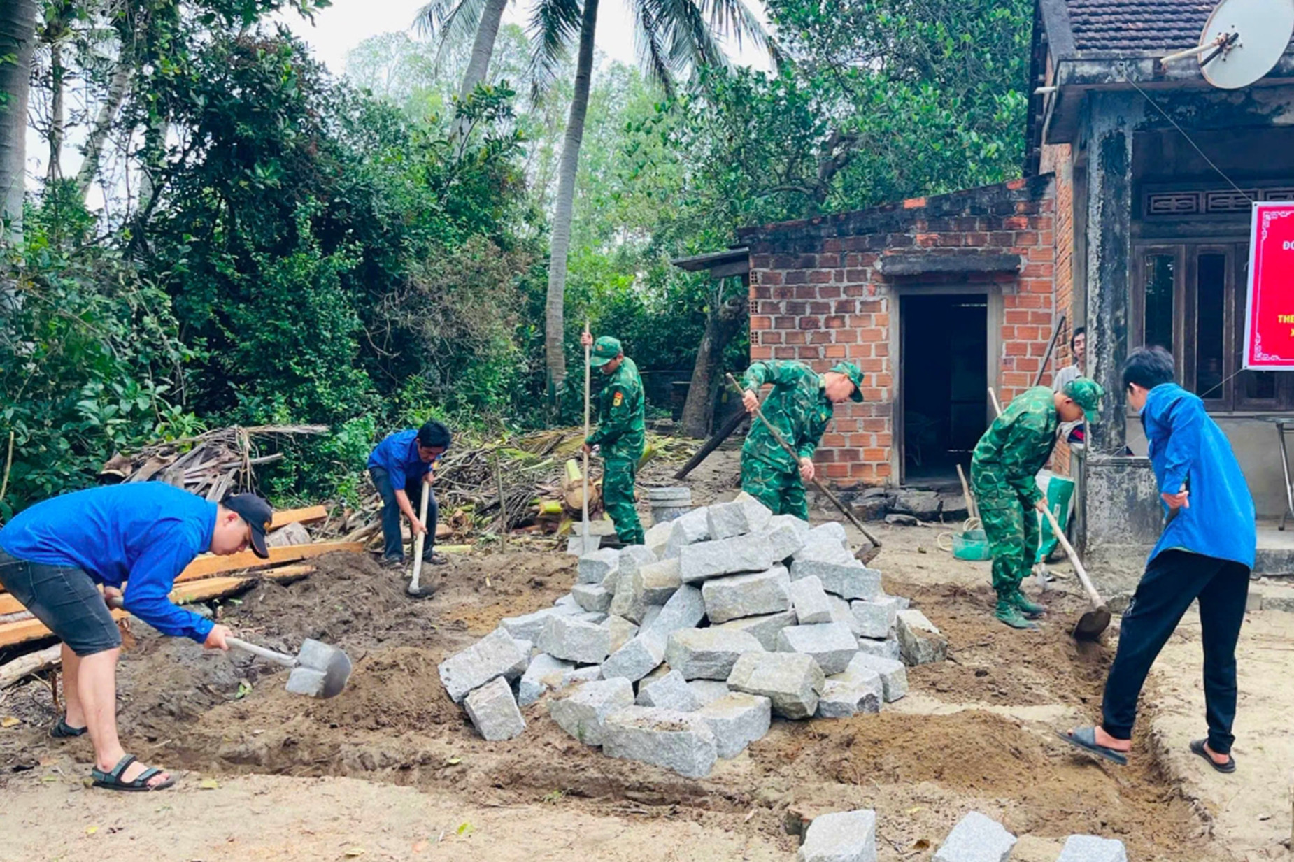 Lực lượng vũ trang Gia Lai sẽ xây mới 100 căn nhà cho người dân vùng bão lũ