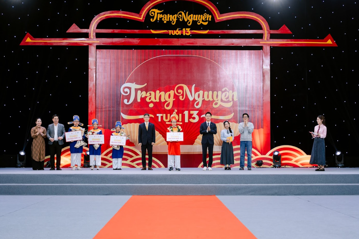 100 thí sinh xuất sắc tham dự Vòng chung kết ‘Daesang Trạng Nguyên tuổi 13’