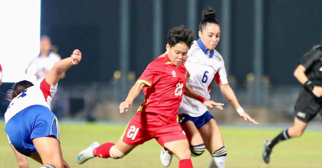 Tuyển nữ Việt Nam thua đáng tiếc Philippines ph...