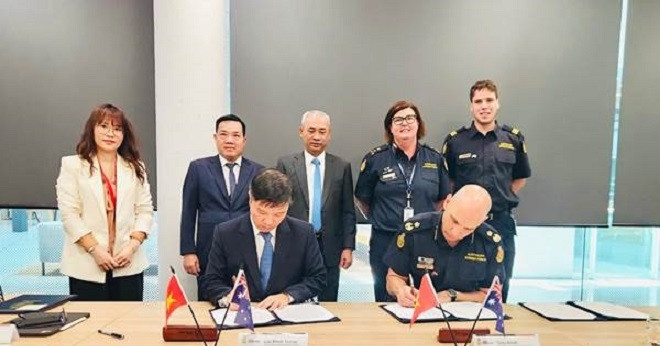 Việt Nam - Australia ký Tuyên bố Ý định hợp tác về hải quan
