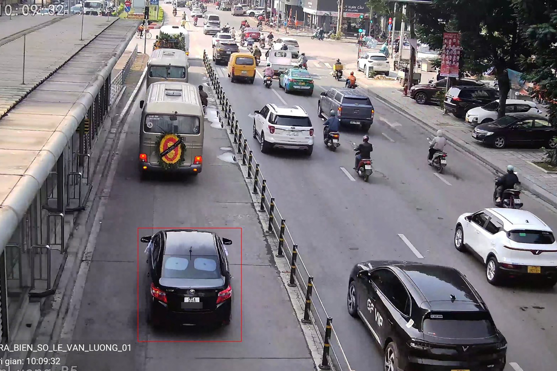 Danh sách 154 ô tô, xe máy bị camera AI phát hiện lỗi trong 24h