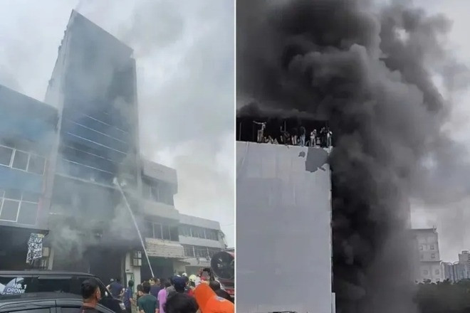 Cháy tòa nhà văn phòng ở thủ đô Indonesia, ít nhất 22 người thiệt mạng
