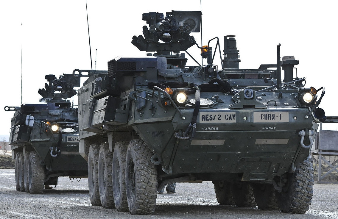 Xe bọc thép Stryker tích hợp nhiều công nghệ 'khủng', hạ drone trong tích tắc