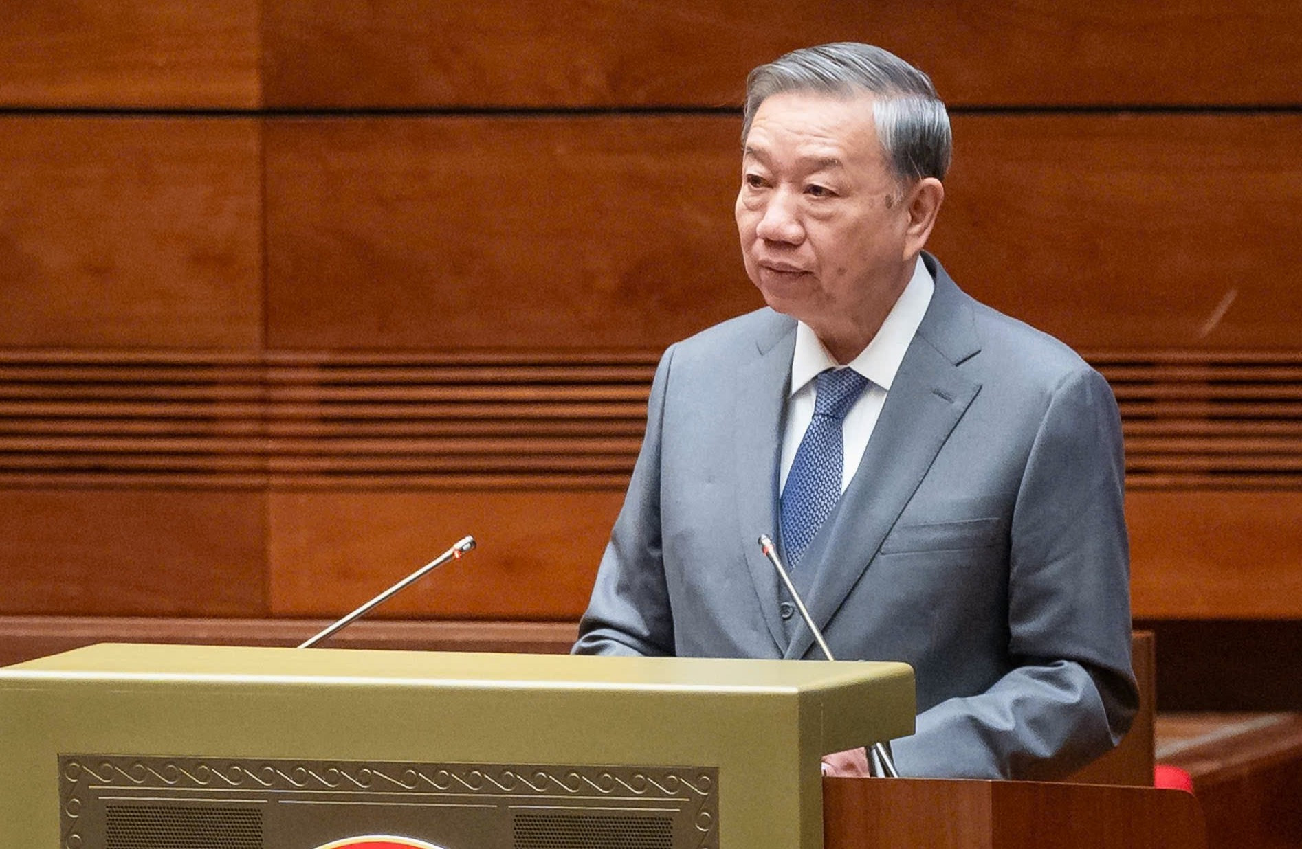 Tổng Bí thư Tô Lâm. Ảnh: Quốc hội