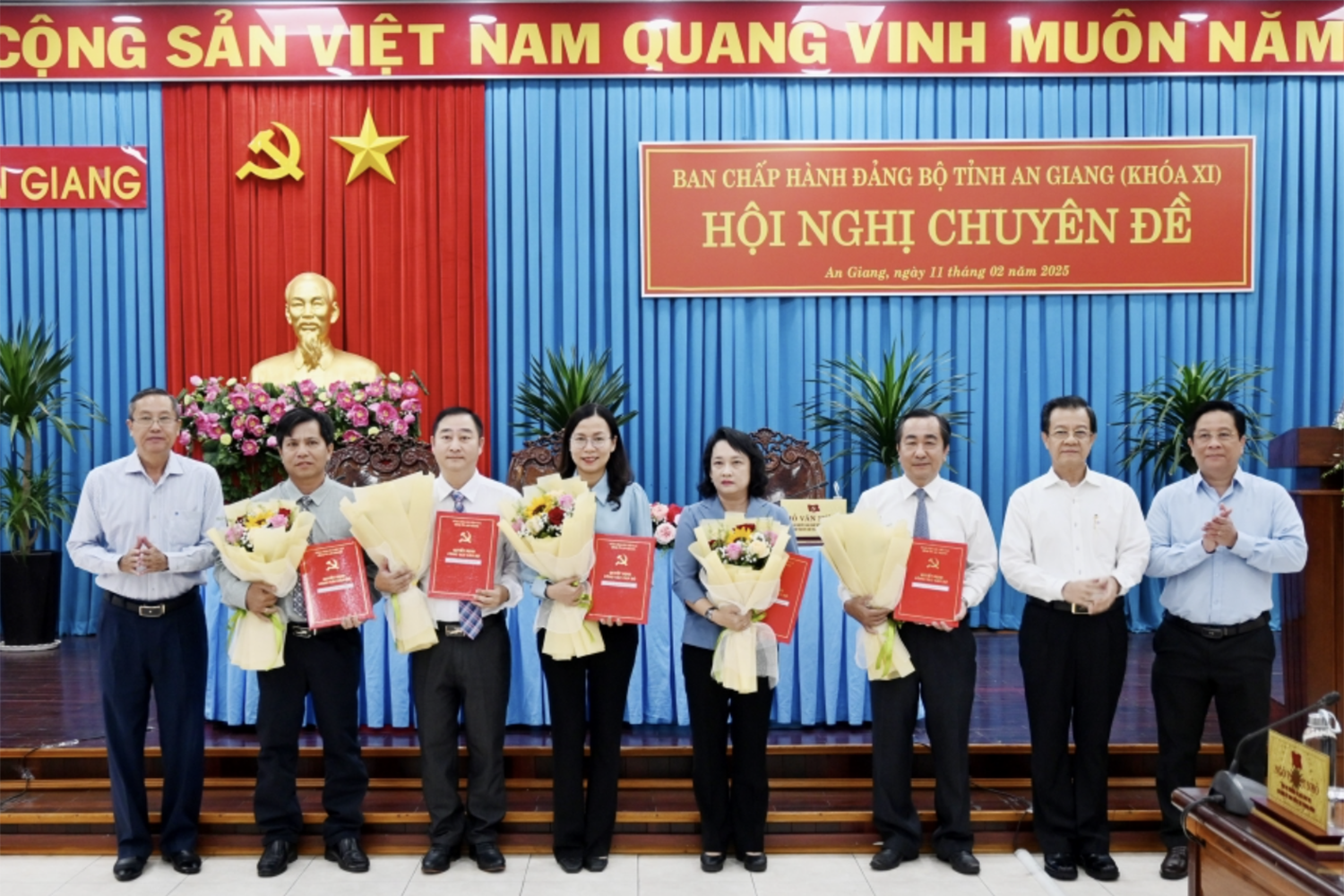 Ban Bí thư chỉ định 2 nhân sự tham gia Ban Chấp hành Đảng bộ tỉnh An Giang