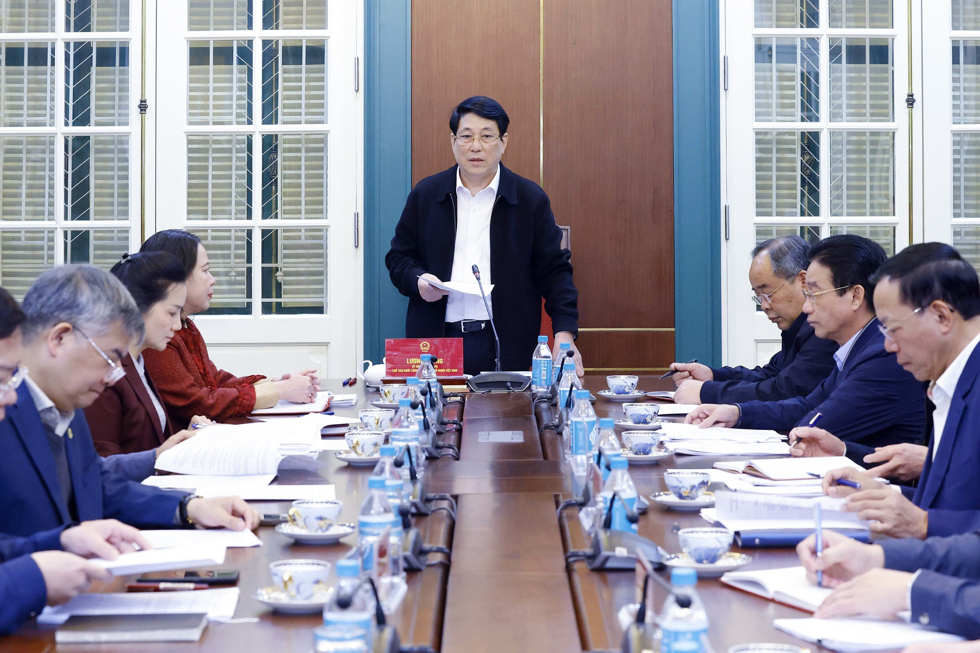 Chủ tịch nước Lương Cường. Ảnh: TTXVN