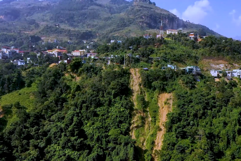 Hà Giang lên phương án di dời trung tâm một huyện do sạt lở