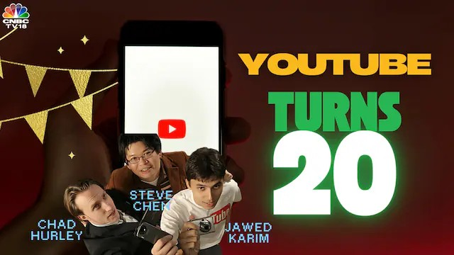 YouTube 20 tuổi YouTube 20 tuổi