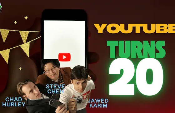 YouTube 20 tuổi