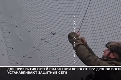 'Đường hầm lưới' 2km giúp Nga khắc chế UAV Ukraine nhắm vào binh sĩ, vũ khí