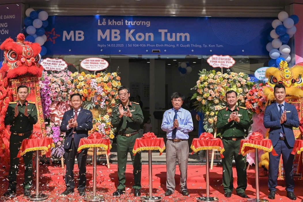 MB mở thêm chi nhánh ở Kon Tum