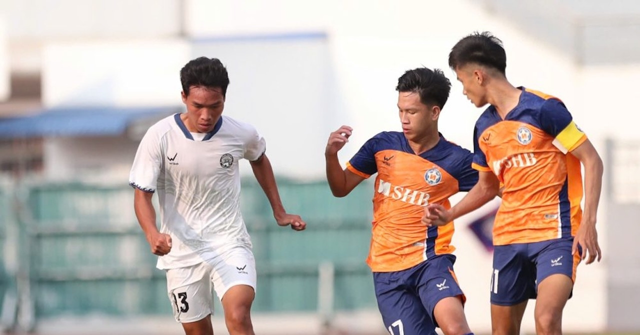 Con trai Quang Hải ghi bàn ở VCK U19 quốc gia