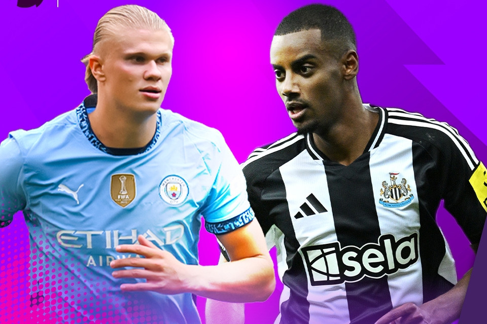 Man City đấu với Newcastle: Isak đáng sợ hơn Haaland