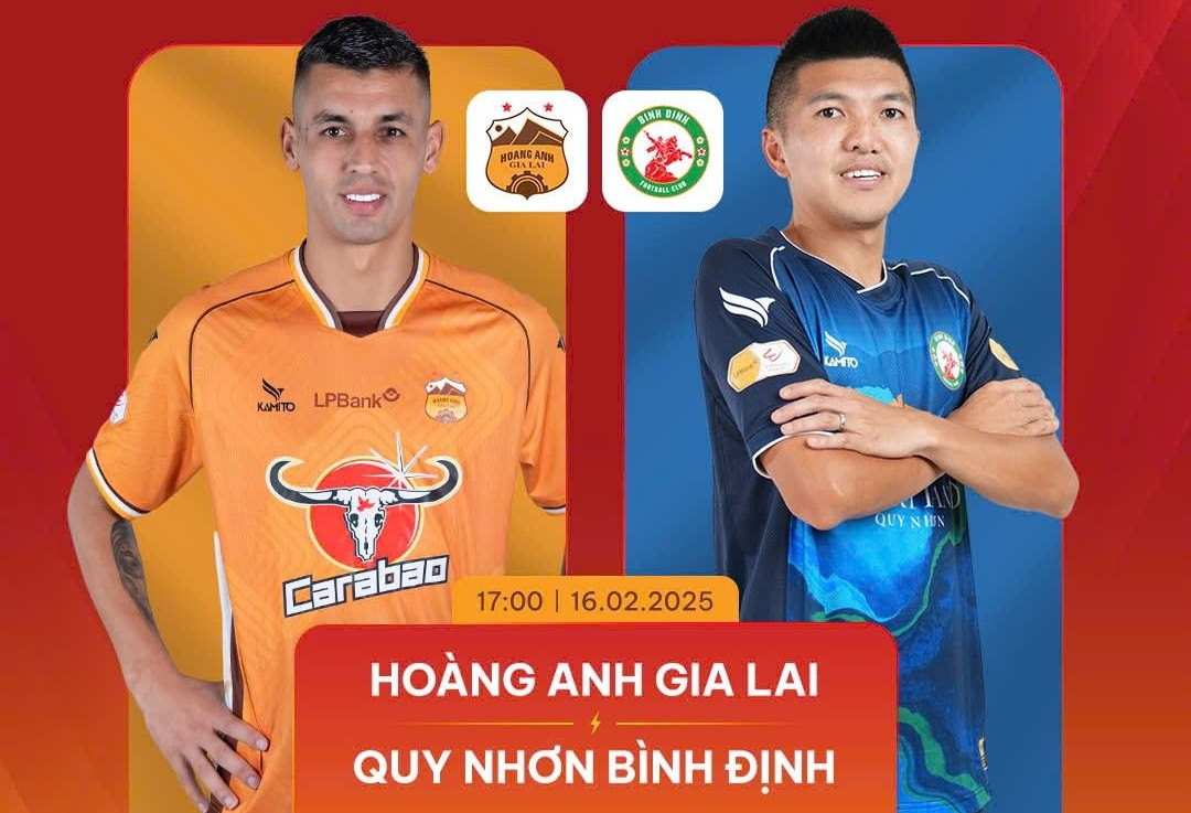 Trực tiếp bóng đá HAGL vs Bình Định: Điểm tựa Pleiku