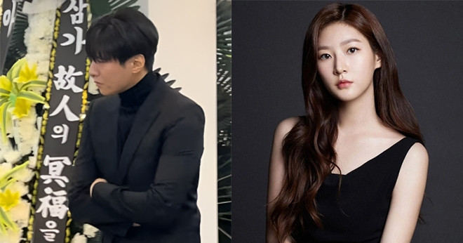 Won Bin rơi nước mắt nghẹn ngà o trong lễ tang Kim Sae Ron