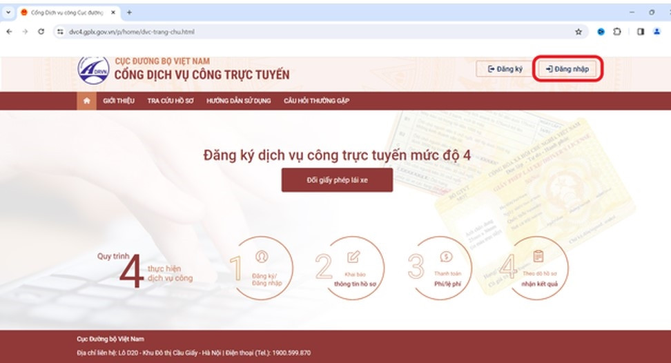 Huong dan doi giay phep lai xe truc tuyen 1.jpg