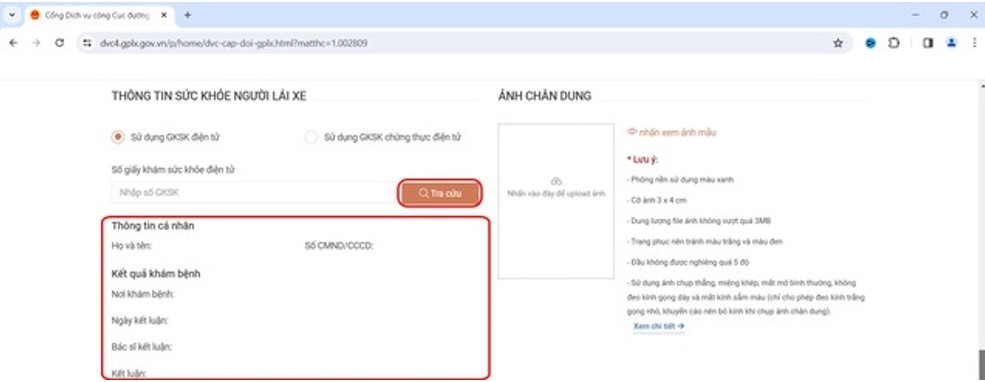 Huong dan doi giay phep lai xe truc tuyen 7.jpg