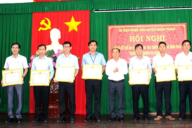 Huyện Nhơn Trạch thực hiện hiệu quả công tác chuyển đổi số