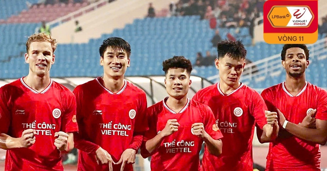 Bảng xếp hạng V-League 2024/25 mới nhất: Xác định đội vô địch lượt đi