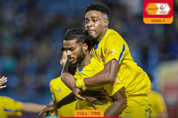 Quảng Nam ngăn Thanh Hóa vô địch lượt đi V-League