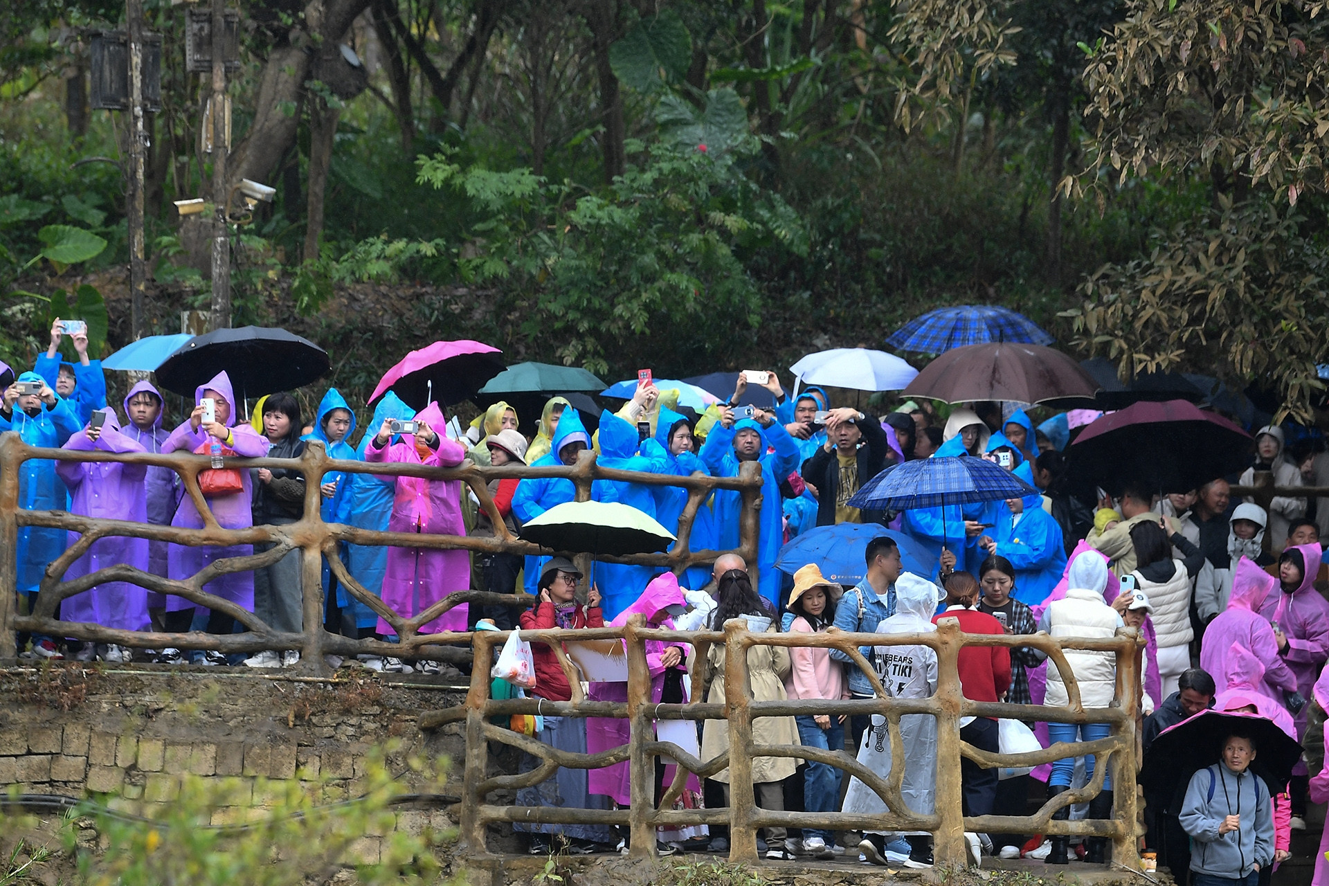 Thác Bản Giốc đông đúc du khách ngày cuối cùng kỳ nghỉ Tết