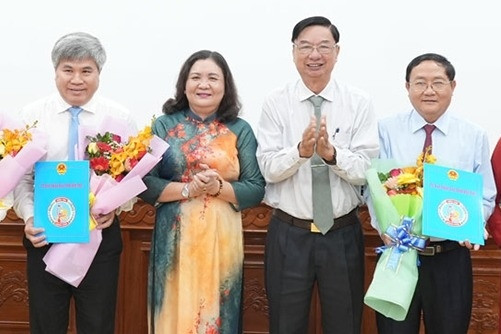 Bến Tre công bố quyết định bổ nhiệm các lãnh đạo chủ chốt sau sắp xếp