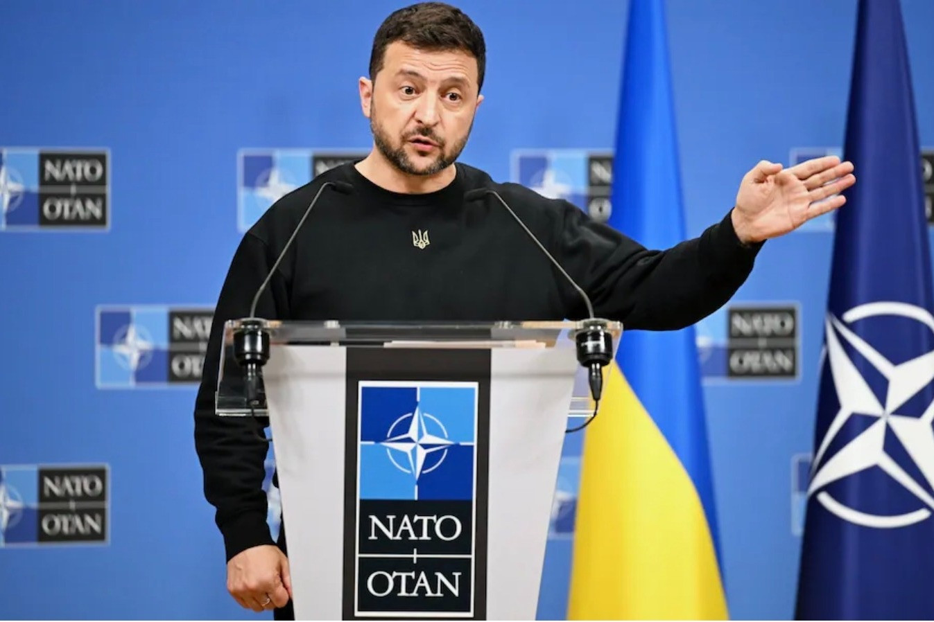 Tổng thống Ukraine. Ảnh: Anadolou