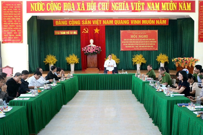Tuy Hòa đẩy mạnh thực hiện Đề án 06, góp phần thúc đẩy chuyển đổi số