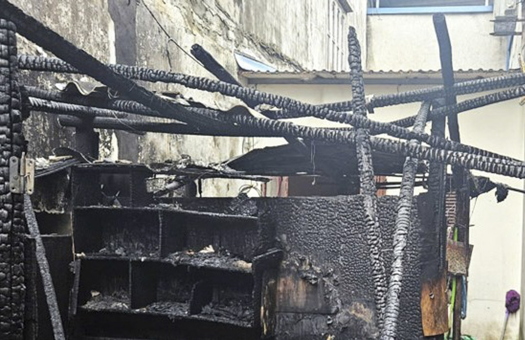 Hỏa hoạn ở Thái Nguyên, phát hiện một thi thể dưới gầm giường