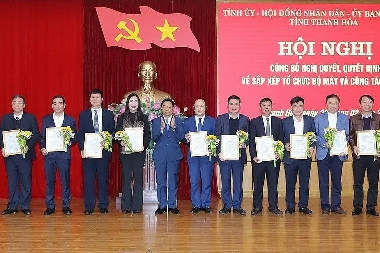 Thanh Hóa bổ nhiệm 5 giám đốc sở